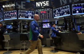 stocks end week with downward slide